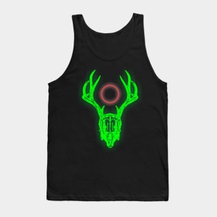 Neon Skull Tank Top